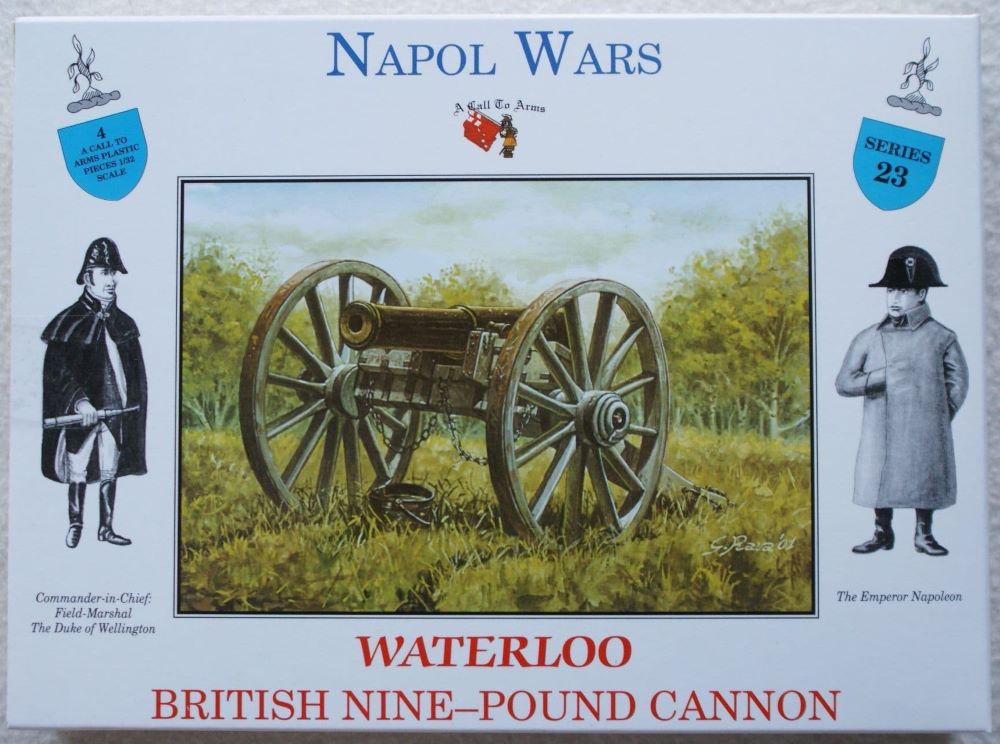 A Call To Arms 23 1/32 Napoleonic Wars: British 9-Pdr Cannon (1)
