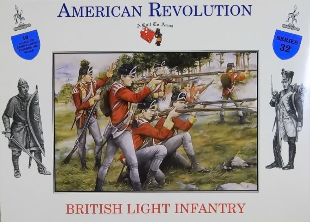 A Call To Arms 32 1/32 Revolutionary War: British Light Infantry (16)