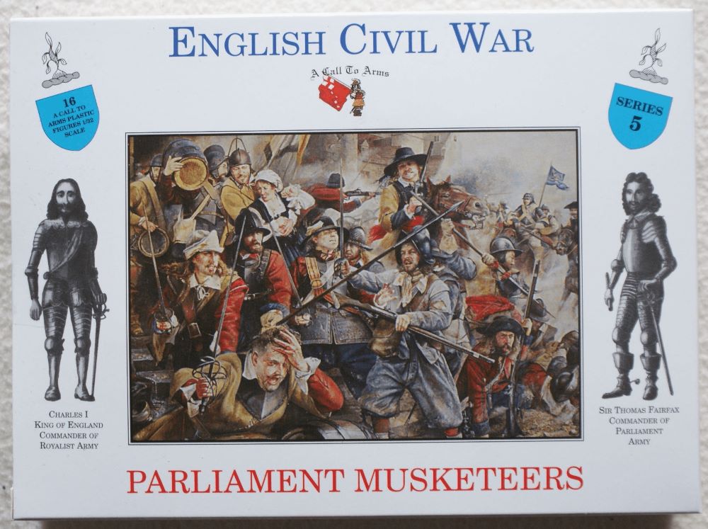 A Call To Arms 5 1/32 English Civil War: Parliament Musketeers (16)