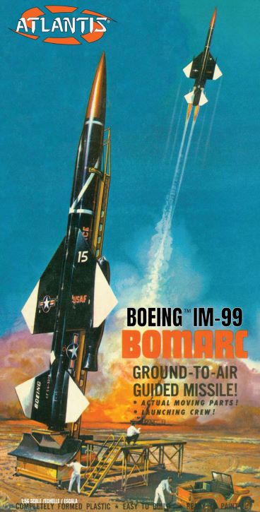 Atlantis Models 1806 1/56 Boeing IM99 Bomarc Ground-to-Air Guided Missile (formerly Revell)