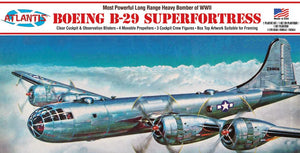 Atlantis Models 208 1/120 WWII B29 Superfortress Long Range Heavy Bomber (formerly Revell)