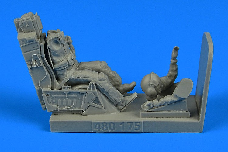 Aerobonus 480175 1/48 USAF F16 Fighter Pilot w/Ejection Seat for ACY, HSG, KIN & TAM