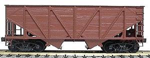 Accurail 2700 HO Scale 55-Ton Wood-Side 2-Bay Hopper - Kit -- Undecorated