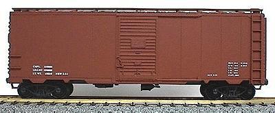 Accurail 3598 HO Scale AAR 40' Single-Door Steel Boxcar - Kit (Plastic) -- Data Only (Mineral Red)