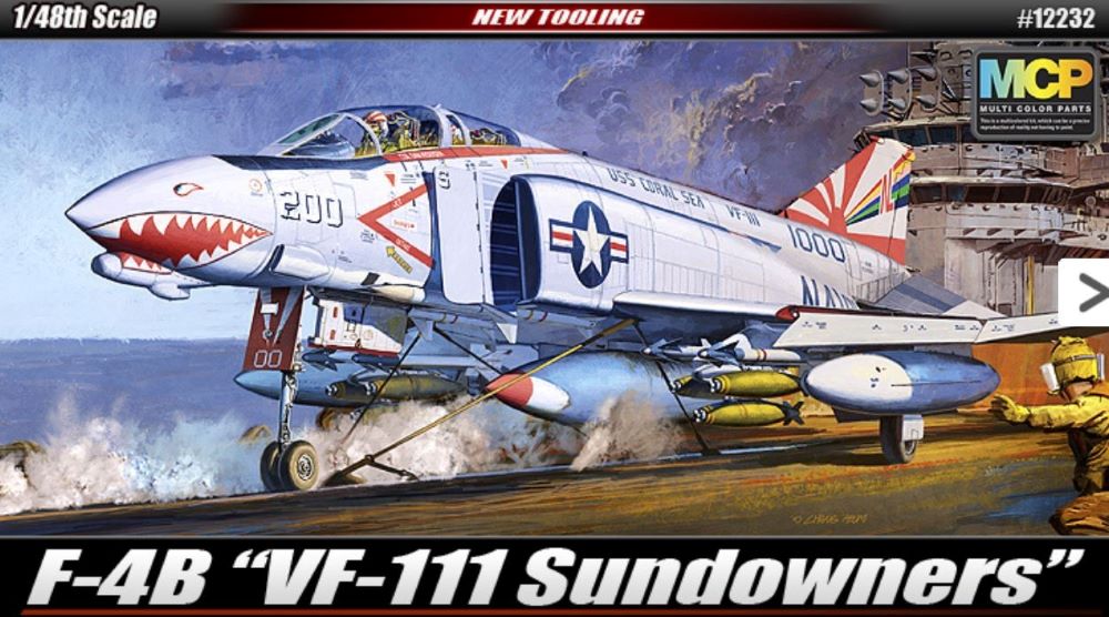 Academy 12232 1/48 F4B Sundowners Aircraft