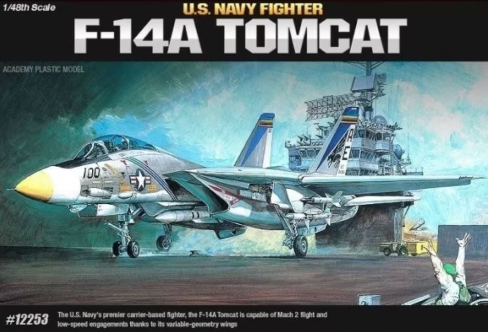 Academy 12253 1/48 F14A Tomcat USN Fighter