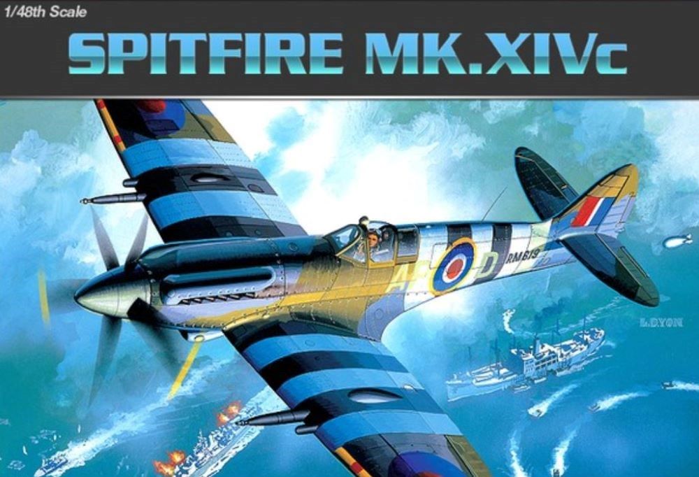 Academy 12274 1/48 Spitfire Mk XIVc RAF Fighter
