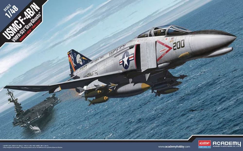 Academy 12315 1/48 F4B/N VMFA531 Gray Ghosts USMC Fighter