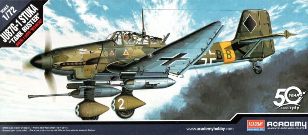 Academy 12450 1/72 Ju87G1 Bomber