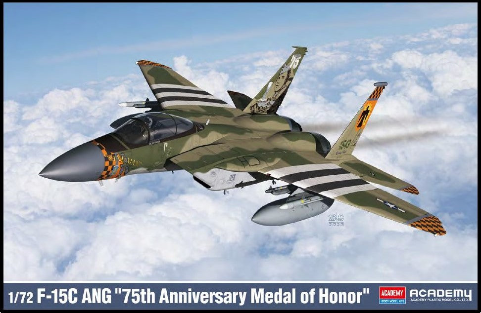 Academy 12582 1/72 F15C ANG 75th Anniversary Medal of Honor Fighter