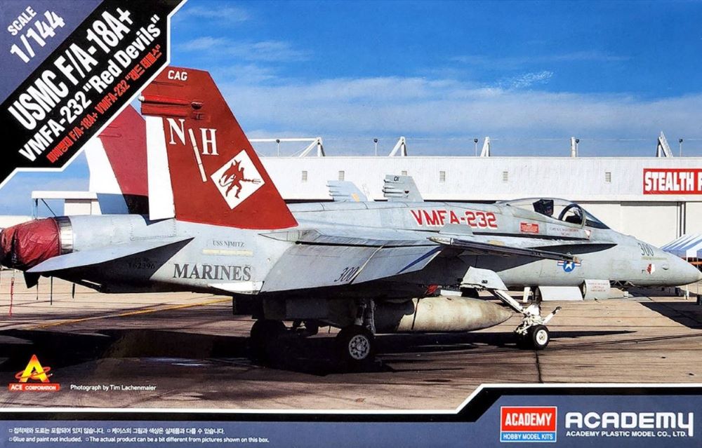 Academy 12627 1/144 F/A18A+ VMFA232 Red Devils USMC Fighter