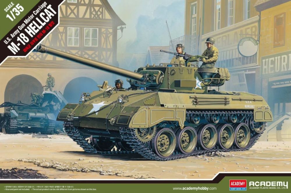 Academy 13255 1/35 M18 Hellcat US Army Tank