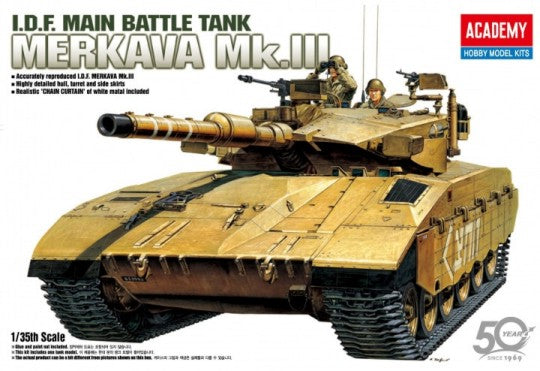 Academy 13267 1/35 Merkava Mk III IDF Main Battle Tank