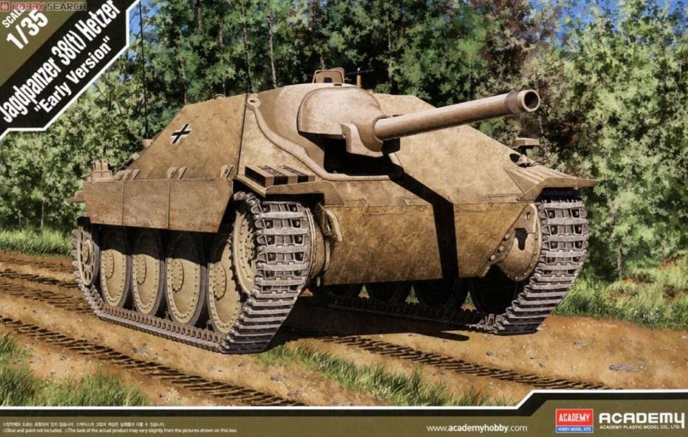 Academy 13278 1/35 Jagdpanzer 38(t) Hetzer Early Version Tank