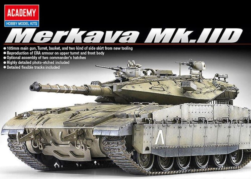 Academy 13286 1/35 Merkava Mk IID Tank
