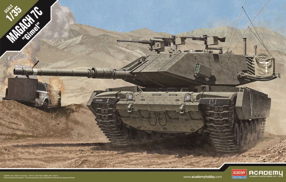 Academy 13297 1/35 Magach 7C Gimel Israeli Defence Forces Battle Tank