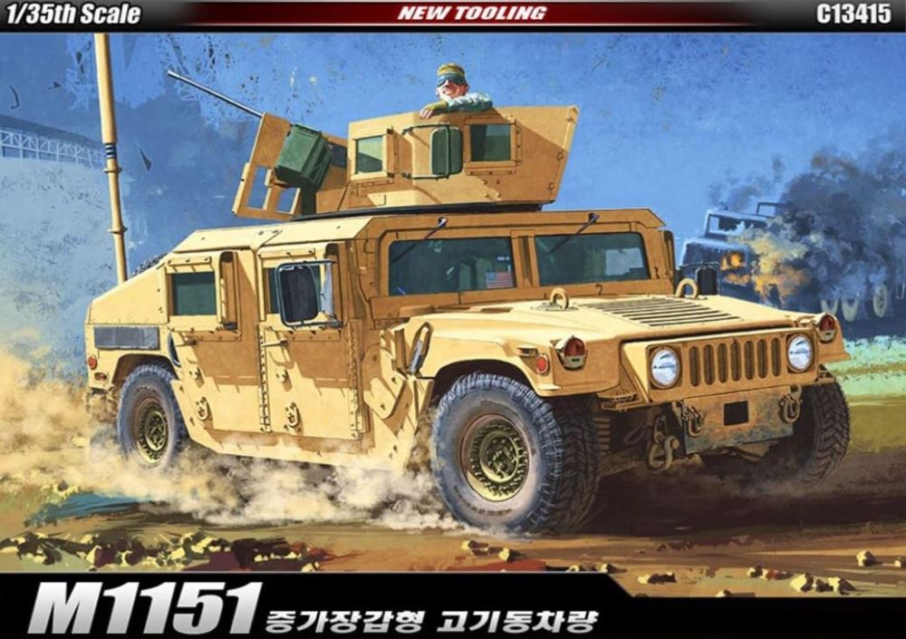 Academy 13415 1/35 M1151 Enhanced Armament Carrier