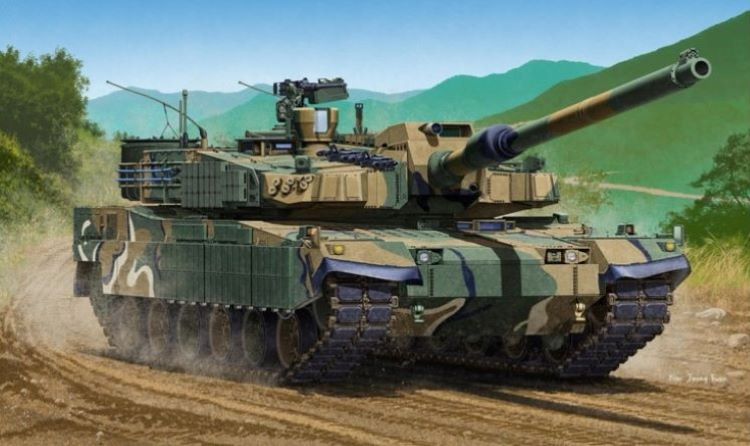 Academy 13511 1/35 K2 Black Panther ROK Army Main Battle Tank