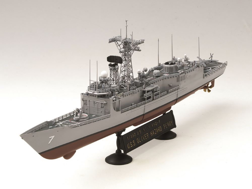 Academy 14102 1/350 USS Oliver Hazard Perry FFG7 Guided Missile Frigate