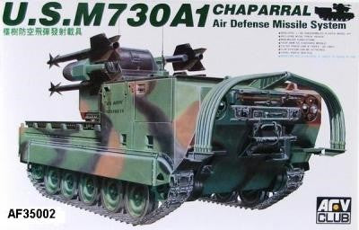 AFV Club 35002 1/35 M730A1 Chaparral Tank