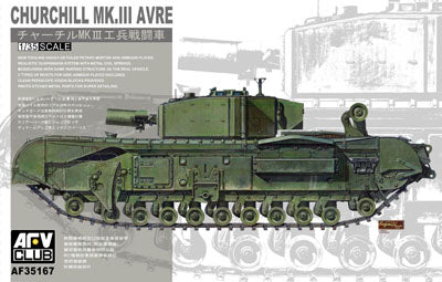 AFV Club 35167 1/35 British Churchill Mk III AVRE Tank