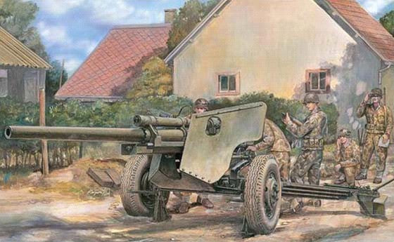 AFV Club 35181 1/35 US 3-inch Anti-Tank M5 Gun on M6 Carriage