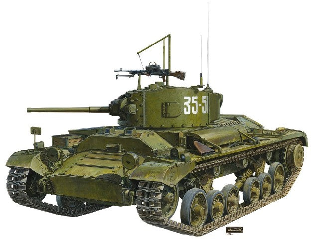 AFV Club 35199 1/35 British Mk III Valentine Mk IV Infantry Tank Soviet Red Army Version (D)