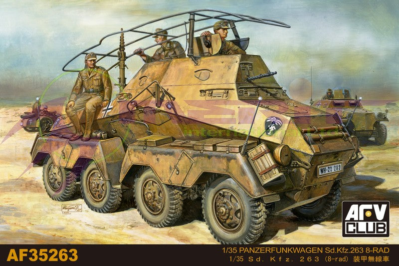 AFV Club 35263 1/35 SdKfz 263 PzFuWg 8-Rad Inital/Early Vehicle