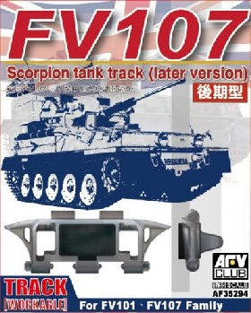 AFV Club 35294 1/35 FV101 (FV107 Family) Scorpion Late Version Workable Track Links (D)