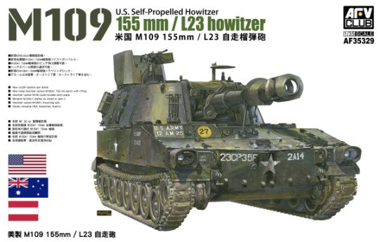 AFV Club 35329 1/35 US M109 155mm/L23 Self-Propelled Howitzer
