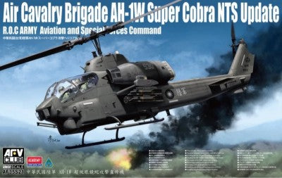 AFV Club 35S21 1/35 ROC Army AH1W Super Cobra NTS Update Aviation & Special Forces Command Helicopter