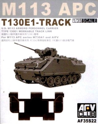 AFV Club 35S22 1/35 US M113 APC T130E1 Workable Track Links