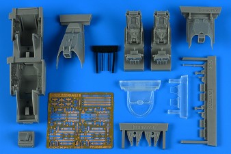 Aires 4846 1/48 Rafale B Early Cockpit Set For RVL (D)