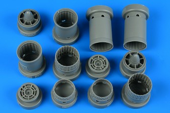 Aires 4866 1/48 F4B/N/C/D Phantom II Exhaust Nozzles For ACY (Resin)