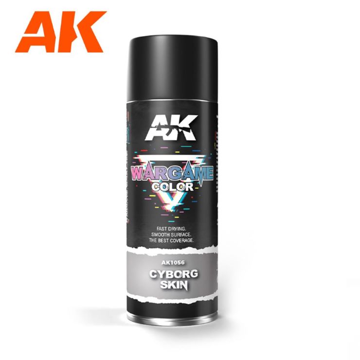 AK Interactive 1056 Wargame Color: Cyborg Skin Paint 400ml Spray