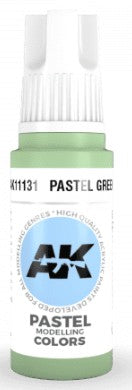 AK Interactive 11131 Pastel Green 3G Acrylic Paint 17ml Bottle