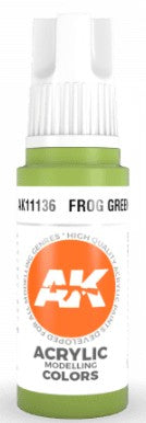 AK Interactive 11136 Frog Green 3G Acrylic Paint 17ml Bottle