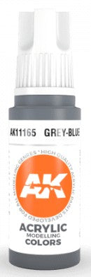 AK Interactive 11165 Grey Blue 3G Acrylic Paint 17ml Bottle