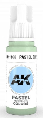 AK Interactive 11168 Pastel Blue 3G Acrylic Paint 17ml Bottle