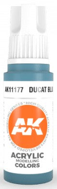 AK Interactive 11177 Ducat Blue 3G Acrylic Paint 17ml Bottle