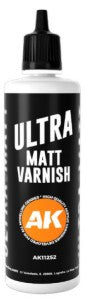 AK Interactive 11252 Ultra Matt 3G Varnish 100ml Bottle