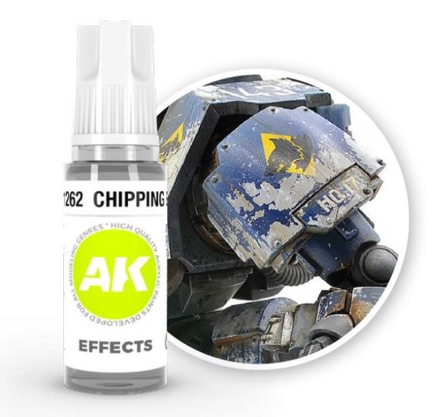 AK Interactive 11262 Chipping Effect 3G Acrylic Paint 17ml Bottle