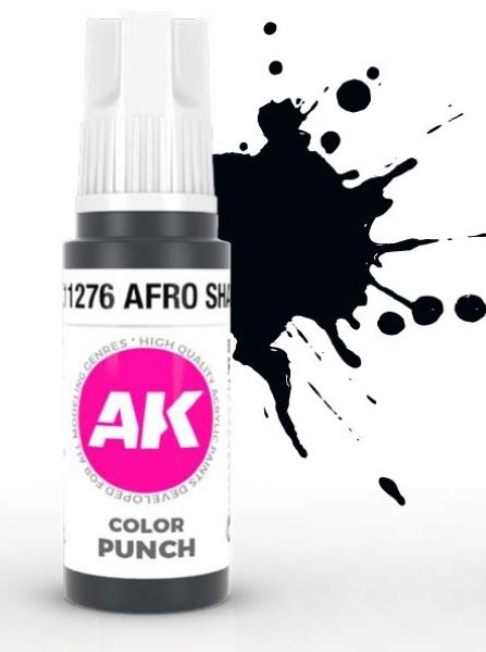 AK Interactive 11276 Color Punch: Afro Shadow 3G Acrylic Paint 17ml Bottle