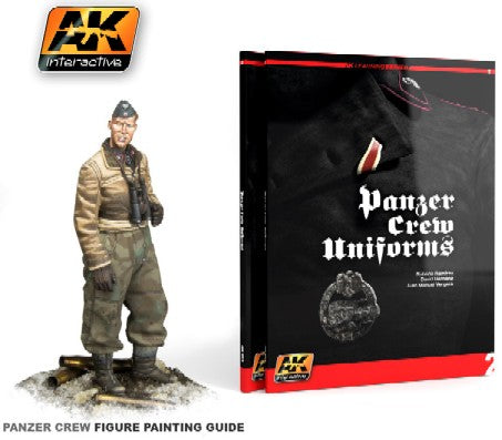 AK Interactive 272 Learning Series 2: Panzer Crew Uniforms Painting Guide Book