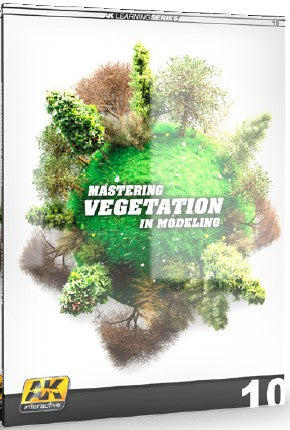 AK Interactive 295 Learning 10: Mastering Vegetation in Modeling Book