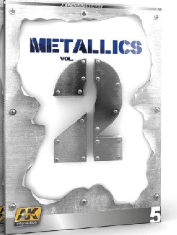 AK Interactive 508 Learning Series 5: Metallics Vol.2 Book