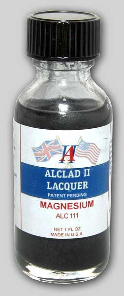 Alclad II 111 1oz. Bottle Magnesium Lacquer