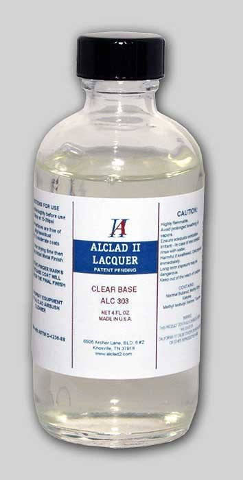 Alclad II 303 4oz. Bottle Clear Enamel Base