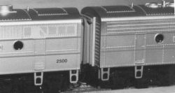 American Limited Models 9900 HO Scale Working Diaphragm Kits for Stewart F3/F7 A-B Unit Diesels - 1 Pair -- Gray