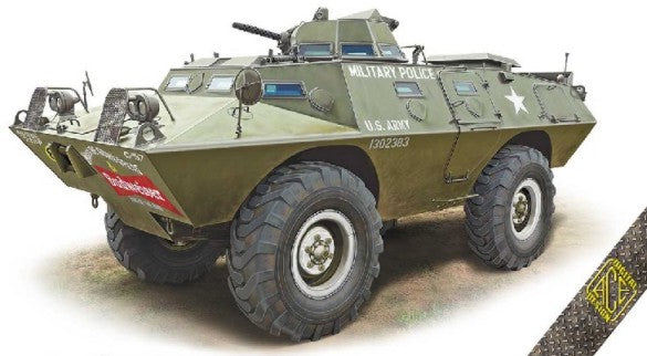 Ace Plastic Models 72431 1/72 XM706E1 (V100) Commando Armored Patrol Car